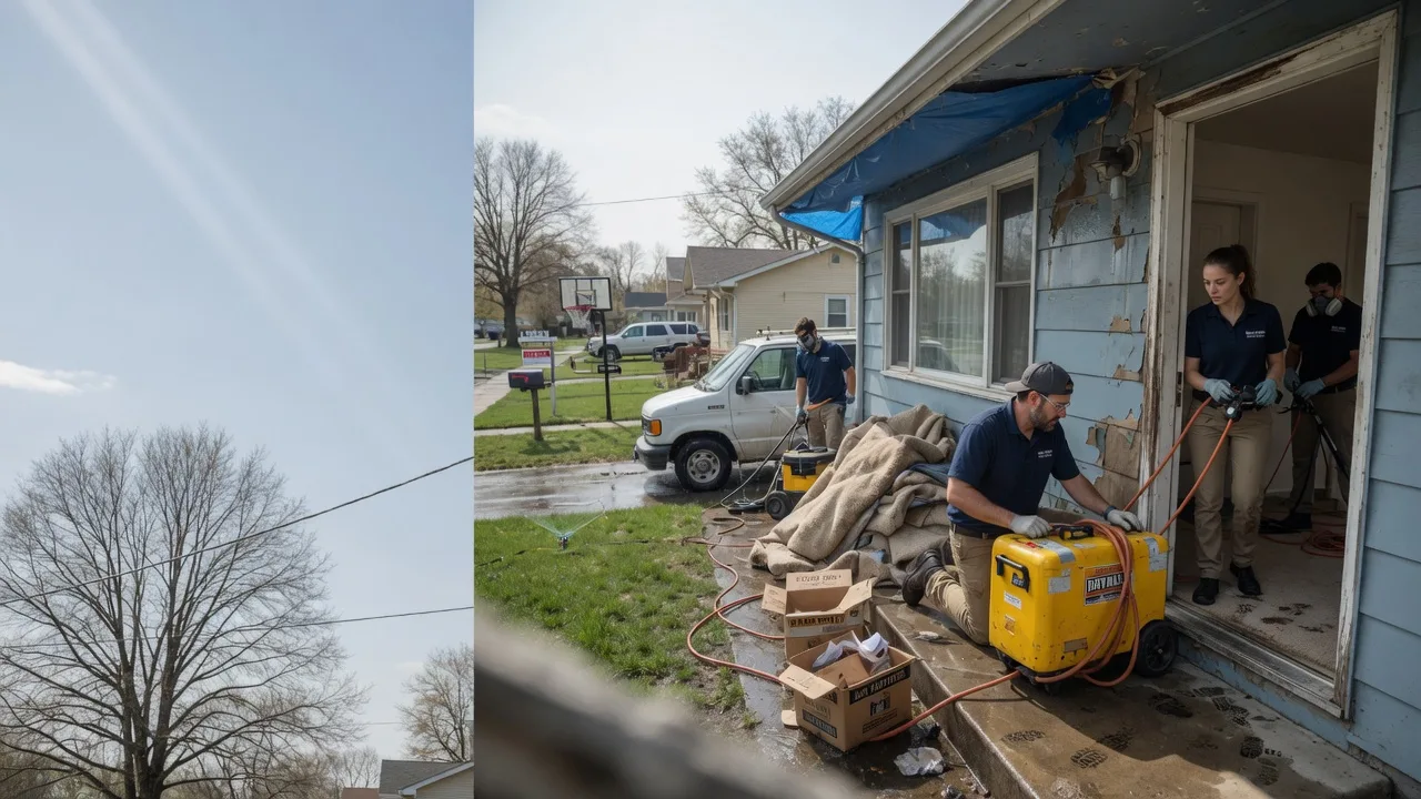 Basement Flood Cleanup in Newark, AR near me
